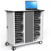 Chromebook onView charging trolley Zioxi CHRGT-CB-32-K-O3 for 32 Chromebooks up to 14 inch - key lock