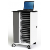 Chromebook onView charging trolley Zioxi CHRGT-CB-20-K-O3 for 20 Chromebooks up to 14 inch - key lock