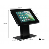 Chiosco Securo M for 9-11 inch tablets Tablet floor stand for 9-11 inch tablets - black