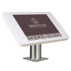 iPad tabletop holder Fino for iPad Mini - white/stainless steel 
