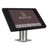 Tablet bordholder Fino til Microsoft Surface Pro 8 / 9 / 10 tablet - sort / rustfrit stål