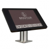 Tablet Tischhalter Fino für Samsung Galaxy Tab A8 10.5 Zoll 2022 - Edelstahl / schwarz