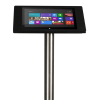 Podstawka podłogowa Fino pod tablet Microsoft Surface Pro 12.3 - czarna/stal nierdzewna