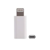 Domo Sell USB-C zu Lightning Adapter oder USB-C zu Lightning Konverter für die Kopplung von Handys, Tablets und anderen Geräten mit Lightning-Anschluss - Weiß