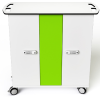 iPad and Pencil USB-C charging cart Zioxi CHRGTUC-PT-32-C# including USB-C cables for 32 iPads up to 10.9 inches - Digital code lock
