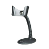Soporte para lector de código de barras de cuello de cisne - negro