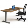 Electric height adjustable sit/stand desk 100cm wide