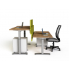 Electric height adjustable sit/stand desk 100cm wide