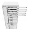 Zioxi Volt bay Chromebook laddningsskåp VCB1-24S-UC-C# inklusive USB-C-kablar för 24 Chromebooks upp till 14 tum - digitalt kodlås - USB-C