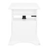 Height-adjustable plastic lectern HiLo - white