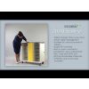 Lockable mobile charging cabinet CHRGT-GC-30-C for 30 iPads in large protective covers - digital code lock