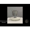 Fast tablet holder til bord Securo M til 9-11 tommer tablets - grå