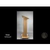 Wooden lectern Rhea - nut colour