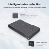 10 port Dual Charge USB-A/USB-C 1000W oplaadhub - zwart