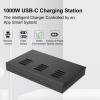 16 Port USB-C 1000W Lade-Hub - schwarz