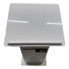Height-adjustable Acrylic lectern Simple Move - white
