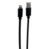 Domo Sell snel laadkabel USB-A naar lightning 0,5M - Zwart