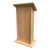 Wooden lectern Rhea - cherry colour 