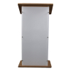 Wood/acrylate lectern Ensemble - satin