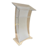 Acrylic lectern Arya - satinised