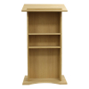 Wooden lectern Rhea - oak colour 