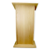 Holz Rednerpult Rhea - Farbe Nussbaum