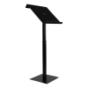 Height-adjustable metal/Acrylic lectern Vivaldi - black