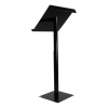 Height-adjustable metal/Acrylic lectern Vivaldi - black