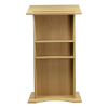 Wooden lectern Rhea - oak colour 