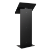 Metal/Acrylic black lectern Giraldo