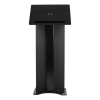 Metal/Acrylic black lectern Giraldo