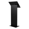 Metal/Acrylic black lectern Giraldo