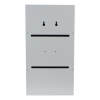 BRVD6 Charging cabinet for 6 mobile devices up to 17 inches - white - socket