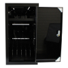 BRVD6 Ladeschrank für 6 mobile Geräte bis zu 17 Zoll - schwarz - USB-A