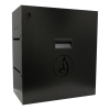 BRVD6 Ladeschrank für 6 mobile Geräte bis zu 17 Zoll - schwarz - USB-A