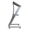 Metal lectern Neptune - grey