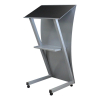 Metal lectern Neptune - grey