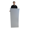 Metal lectern Neptune - grey