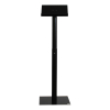 Height adjustable metal/Acrylic lectern Garrix - black