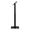 Height adjustable metal/Acrylic lectern Garrix - black