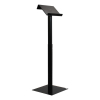 Height adjustable metal/Acrylic lectern Garrix - black