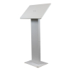 Metal/Acrylic lectern Arena - white