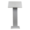 Metal/Acrylic lectern Arena - white