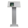 Metal/Acrylic lectern Arena - white