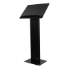 Metal/Acrylic lectern Arena - black