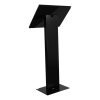 Metal/Acrylic lectern Arena - black