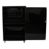BRVD32 Charging cart for 32 mobile devices up to 17 inches - black - USB-A