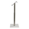 Height adjustable metal/Acrylic lectern Garrix - clear