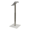 Height adjustable metal/Acrylic lectern Garrix - clear