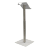 Height adjustable metal/Acrylic lectern Garrix - clear